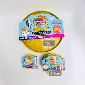 Cross-border Extra-large Steamed Bun Simulation <b>Squeeze</b> Toy Prank Stress-relief Expression Colorful Decompression Flour <b>Ball</b> - Product Image 2