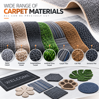 Machine de découpe numérique CNC personnalisée pour tapis, avec couteau rotatif et couteau oscillant en option, pour tapis imprimés, tapis de voiture, tissus de canapé
