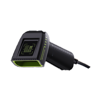 Scanner de codes-barres 2D filaire haute vitesse avec lumière LED Interface USB Bluetooth et COM facile à utiliser pour la numérisation industrielle en stock