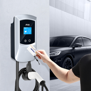 Estación de Carga WiFi RFID de 22 KW 32A CA Tipo 2 para Interfaz de Pared y de Suelo - Product Image 4
