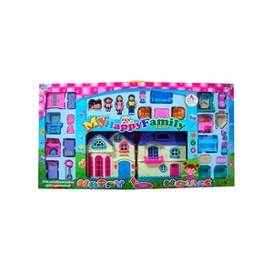Kids Pretend Toy Happy Family Doll House