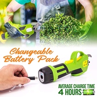 Sécateur sans fil au lithium portable VERTAK 7,2 V, ciseaux professionnels pour la taille des branches, pour la taille des arbres dans le jardin