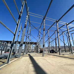 Kết cấu thép bền tùy chỉnh khung thép dài-span sân bay thép nhà chứa máy bay - Product Image 4