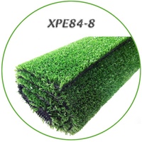 Fibrillée PE Décoration Murale Économique Herbe Pelouse Artificielle, Fausse Herbe Pour Le Marché de Dubaï