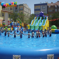 Piscine à cadre métallique, équipement de coulissant d'eau, natation d'extérieur au sol, livraison gratuite