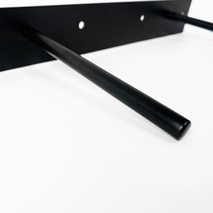 Étagères murales flottantes en métal noir pour salon, <span class=keywords><strong>cuisine</strong></span>, chambre à coucher, support d'étagère moderne à <span class=keywords><strong>fixation</strong></span> invisible - Product Image 3