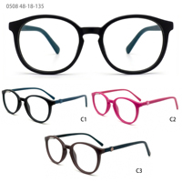 Monturas Ópticas TR-90 para Niños al por Mayor 2026, Diseño Unisex, Lentes Acrílicas Sólidas, Ligeras, Cómodas, Bisagras de Resorte de Alta Calidad
