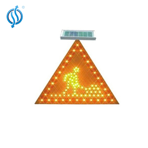 Señal <span class=keywords><strong>de</strong></span> Tráfico Reflectante LED Eléctrica <span class=keywords><strong>de</strong></span> Aluminio, Señal <span class=keywords><strong>de</strong></span> Advertencia <span class=keywords><strong>de</strong></span> <span class=keywords><strong>Carril</strong></span> con Energía Solar, Luz <span class=keywords><strong>de</strong></span> Señalización <span class=keywords><strong>de</strong></span> Seguridad - Product Image 6