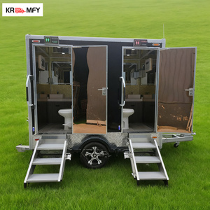 Toilettes de Luxe Mobiles Extérieures VIP 2026 en Acier Portable pour Voiture, Douche, Parc, Remorque de Toilettes - Product Image 5