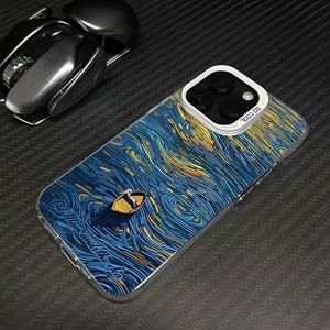 เคสโทรศัพท์ลายภาพวาดสีน้ำมันยอดนิยมลายภูเขาหิมะ Gogh Art สำหรับ <span class=keywords><strong>iPhone</strong></span> 16/15/14/13/12/<span class=keywords><strong>11</strong></span> <span class=keywords><strong>Pro</strong></span> <span class=keywords><strong>max</strong></span>/plus/xs/xr - Product Image 6