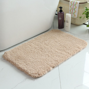 Lavable Confortable Solide Écologique Fibre Tapis Antidérapant Doux Shaggy <span class=keywords><strong>Grand</strong></span> Tapis De <span class=keywords><strong>Bain</strong></span> Rectangulaire À Absorption Rapide - Product Image 3