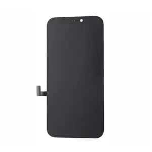 Montagem de lcds de oled para celular, display de reposição para iphone 12, resistente a arranhões, tela de 5.4 polegadas, touch, lcd