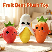 Nouveau Jouet en Peluche Géant Musical et Interactif Banane 2026 à Détection de Rythme, Double Mode, pour Enfants