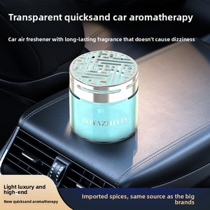 Désodorisant de <span class=keywords><strong>voiture</strong></span> en verre, accessoires automobiles modernes et populaires, éliminateur d'odeurs, baume solide, désodorisant de toilettes haut de gamme - Product Image 3