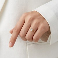 Bague en acier inoxydable plaqué or 18 carats avec bande torsadée et zircone cubique, résistante à l'eau et inaltérable, bijoux CZ pour femmes