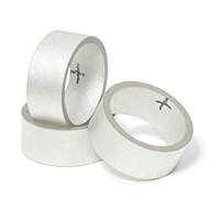 12*10*5 mm PZT-5A Piezoelectric Ceramic Tube Ultrasonic Transducer Component