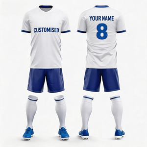 Camisetas <span class=keywords><strong>de</strong></span> Fútbol <span class=keywords><strong>de</strong></span> Alta Calidad para la <span class=keywords><strong>Nueva</strong></span> Temporada 2026-27, Secado Rápido, Transpirables, Estilo Retro, Vintage - Product Image 1