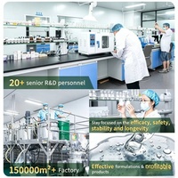 Produsen Menyediakan Bubuk Liofilisat Tembaga Peptida GHK-Cu 50mg 100mg Bubuk Biru