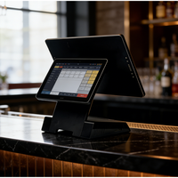 Système de point de vente Windows à écran tactile 15,6 pouces (simple ou double) pour restaurants et commerces de détail - Meilleures ventes