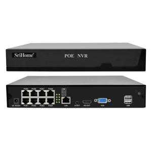 Srihome 8通道 5MP PoE NVR 套件 安防摄像头系统 适用于家庭安全 室内摄像头 室外智能摄像头 智能闭路电视 - Product Image 5