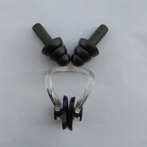 Set <span class=keywords><strong>de</strong></span> <span class=keywords><strong>Pinza</strong></span> Nasal y Tapones <span class=keywords><strong>para</strong></span> los Oídos <span class=keywords><strong>de</strong></span> Silicona Impermeable Personalizados, Herramientas <span class=keywords><strong>de</strong></span> Protección <span class=keywords><strong>para</strong></span> Buceo con Estuche - Product Image 4