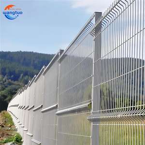 Clôture 3D en fil de fer galvanisé et recouvert de PVC, panneau de clôture en treillis métallique courbé pour jardin extérieur, conception soudée, portails de clôture - Product Image 5