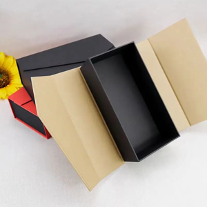 Factory Wholesale Custom Automatic Folding Gift <b>Box</b> Foldable Rigid <b>Storage</b> Magnetic Closure Sponge Custom Paperboard Packaging - Product Image 1