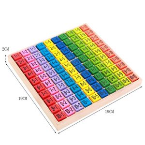 Jouets éducatifs en bois Montessori pour enfants, 99 jouets pour bébés, <span class=keywords><strong>Table</strong></span> de <span class=keywords><strong>Multiplication</strong></span>, outils pédagogiques arithmétiques pour enfants - Product Image 3