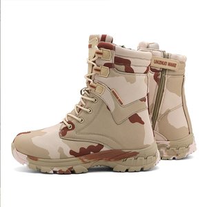 Bottes tactiques portables DF25 camouflage kaki, en plastique, imperméables, pour toutes les saisons - Product Image 2