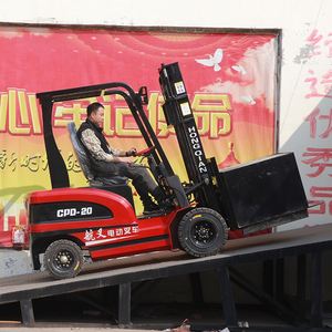 Mini Montacargas Eléctrico en Oferta, Montacargas Eléctrico con Báscula, Montacargas Eléctrico de 2.0 Toneladas - Product Image 6