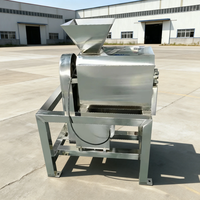 Enkel/Dubbel Kanaals Ananas & Mango Fruit Schil-, Ontpit-, Klopmachine, Pureermachine, Motor, Hoge Productiviteit, 380V