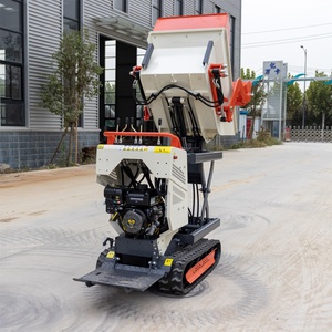 Productos Más Vendidos, Mini Dumper con Motor de Gasolina de 500 kg, Volquete Hidráulico 20 Capacidad de Escalada - Product Image 1