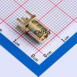 BWSMB-KE RF Coaxial Connector Through hole Component (THT) Connector Inner Hole 1 6GHz SMB - Product Image 1