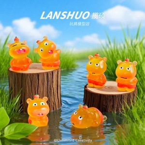 จี้คาปิบาร่าการ์ตูน Lanshuo ทำจากอะคริลิกเรซิ่น ของตกแต่งทำเอง ของขวัญ เครื่องประดับ สำหรับทุกเพศ - Product Image 5