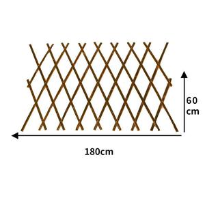 Valla Retráctil <span class=keywords><strong>de</strong></span> Bambú Hecha a Mano, Estilo Chino, <span class=keywords><strong>para</strong></span> Jardín y Patio, Valla Decorativa <span class=keywords><strong>para</strong></span> Huerto - Product Image 3