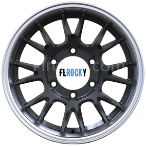 Flrocky 15 16 17 18 pulgadas pulido forjado coche Aleación Ruedas llantas <span class=keywords><strong>4</strong></span> <span class=keywords><strong>5</strong></span> 6 8 10 agujero <span class=keywords><strong>100</strong></span> 114,3 139,7 PCD plato profundo ruedas de coche - Product Image 1