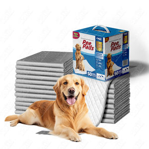 Almohadilla de entrenamiento para mascotas de secado rápido a prueba de fugas de carbón biodegradable desechable básico al por mayor de fábrica - Product Image 1