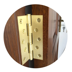 Charnières de porte en acier inoxydable de qualité supérieure 4" et 5" - Design traditionnel pour meubles et cuisine - Product Image 5