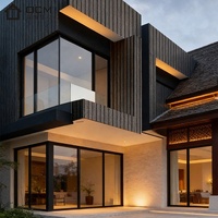 Panneau en fibrociment à texture verticale EN12467, résistant au feu ASTM E84, ISO9001, pour façade de bâtiment de bureaux, fournisseur en gros