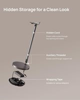 Support de sol XGIMI Ultra pour projecteur HORIZON 20 Series (gris éléphant) – S'intègre parfaitement à votre décoration intérieure – Base solide