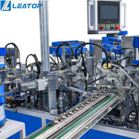 Machine de montage de charnières à fermeture amortie entièrement automatique pour ligne de production de portes d'armoires, machine de précision haute vitesse Menufecaring