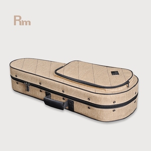 FC05-DSFM sacs de concert de musique arc-en-ciel Rm OEM personnalisé matériau étanche velours rouge étui pour guitare ukulélé étui en mousse <span class=keywords><strong>mandoline</strong></span> - Product Image 6