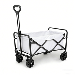 Carrito de Camping Plegable y Portátil para Exteriores, Ideal para Entregas y Transporte en Campamentos y Sitios de Campamento - Product Image 1