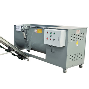 Mélangeur horizontal de substrat pour champignons 300 kg par lot, équipement de mélange de poudre en acier au carbone/acier inoxydable - Product Image 4