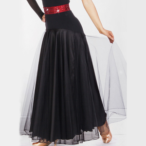 <span class=keywords><strong>Jupe</strong></span> de salon de danse longue taille personnalisée pour femmes et filles à des prix abordables en gros - Product Image 5