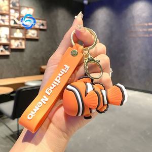Porte-clés Clownfish transfrontalier, nouveau modèle Finding <span class=keywords><strong>Nemo</strong></span>, dessin animé créatif, porte-clés de voiture - Product Image 6