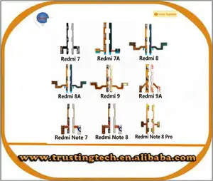 Volume Side Power Switch on off Button Key Flex Cable For Redmi Note 7 8 9 Pro For Redmi 9 9A 8 8A 7 7A