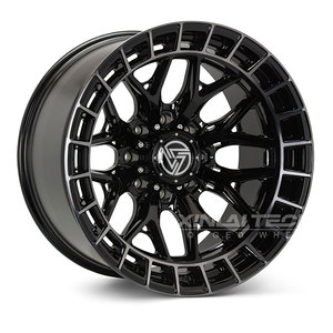 Jantes en alliage tout-terrain forgées XL 17 18 20 22 pouces 6x139.7 8x165.1 8x170 8x180 pour <span class=keywords><strong>Dodge</strong></span> <span class=keywords><strong>RAM</strong></span> 2500 3500 Ford Super Duty Wheels - Product Image 2