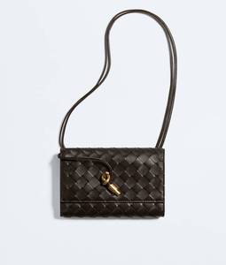 นาฬิกาข้อมือผู้ชาย Bottega BV Andiamo รุ่นหรูหรา ระบบจักรกล ลายเพชร สายหนังแท้ แบบเปิดปิดด้วยคลัตช์ สภาพดีเยี่ยม - Product Image 5