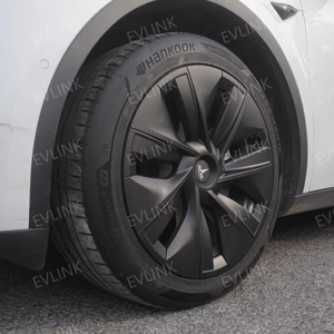 Capuchons directs d'usine 19 pouces modèle Y voiture ABS couvercle de moyeu de roue en plastique Gemini Design pour Tesla modèle Y - Product Image 1